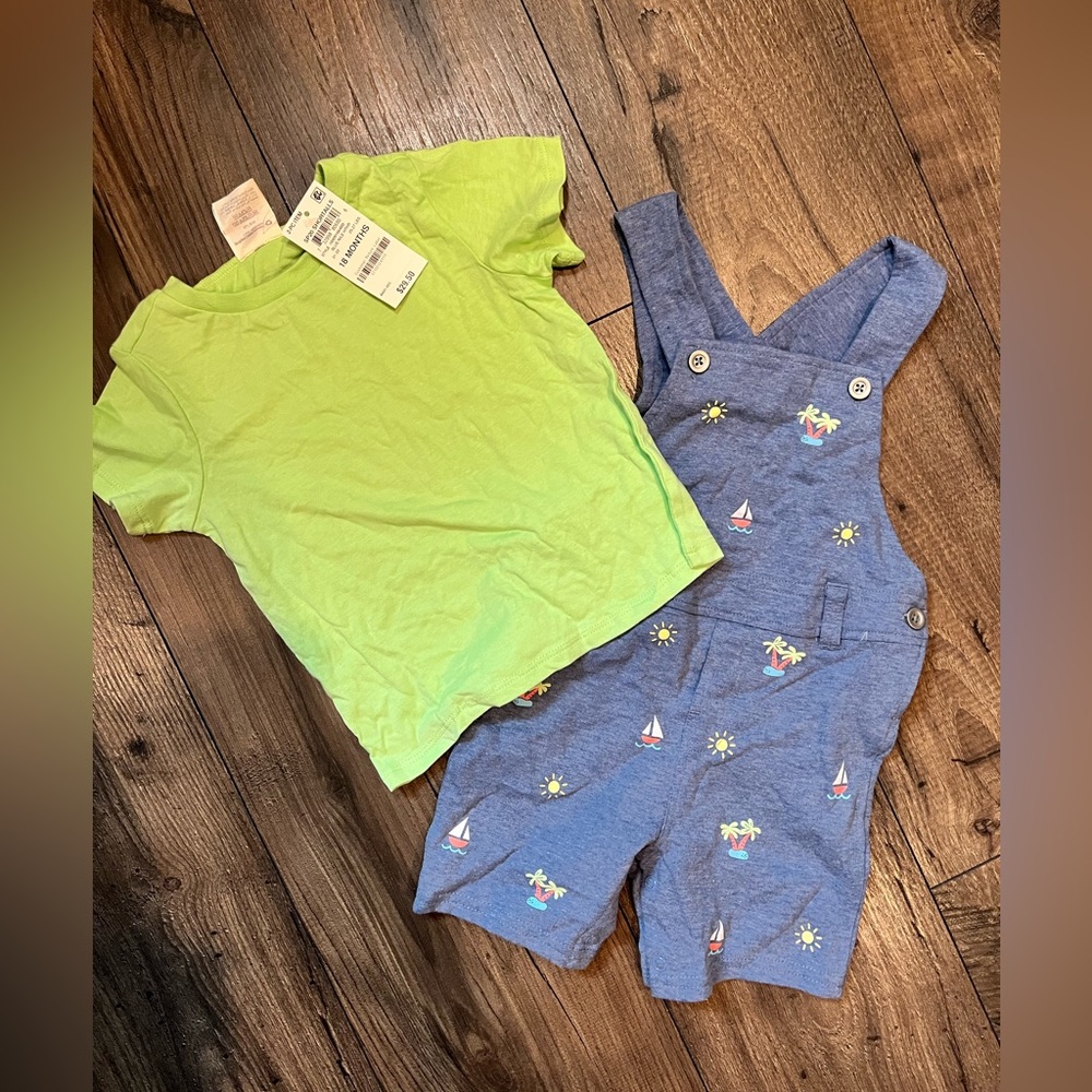 NWT Little Boys Trousers and Shirt